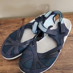 Easy Spirit Women's Navy Blue Sport Sandals Sie 8.5W